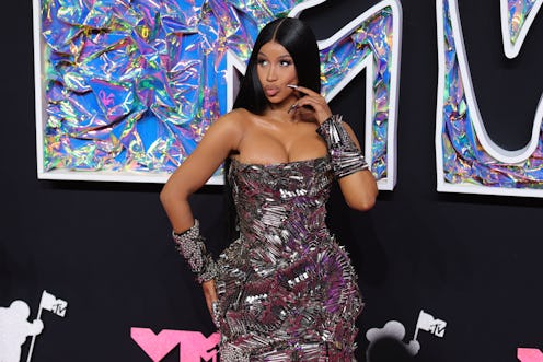 NEWARK, NEW JERSEY - SEPTEMBER 12: Cardi B during the 2023 MTV Video Music Awards at Prudential Cent...