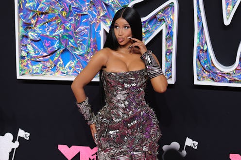 NEWARK, NEW JERSEY - SEPTEMBER 12: Cardi B during the 2023 MTV Video Music Awards at Prudential Cent...