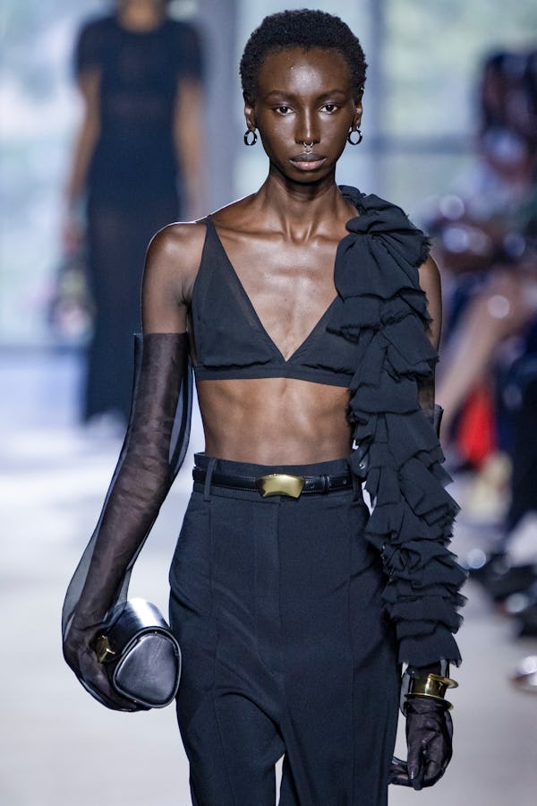 A model walks the runway during the 3.1 Phillip Lim Ready to Wear Spring/Summer 2024 fashion show.