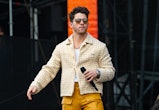 DUNDEE, SCOTLAND - MAY 27: Nick Jonas of the Jonas Brothers performs at BBC Radio 1's Big Weekend 20...