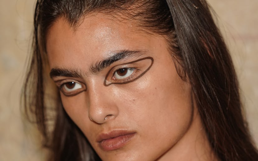 Backstage at Eckhaus Latta Spring 2024 Ready To Wear Runway Show on September 9, 2023 in New York, N...