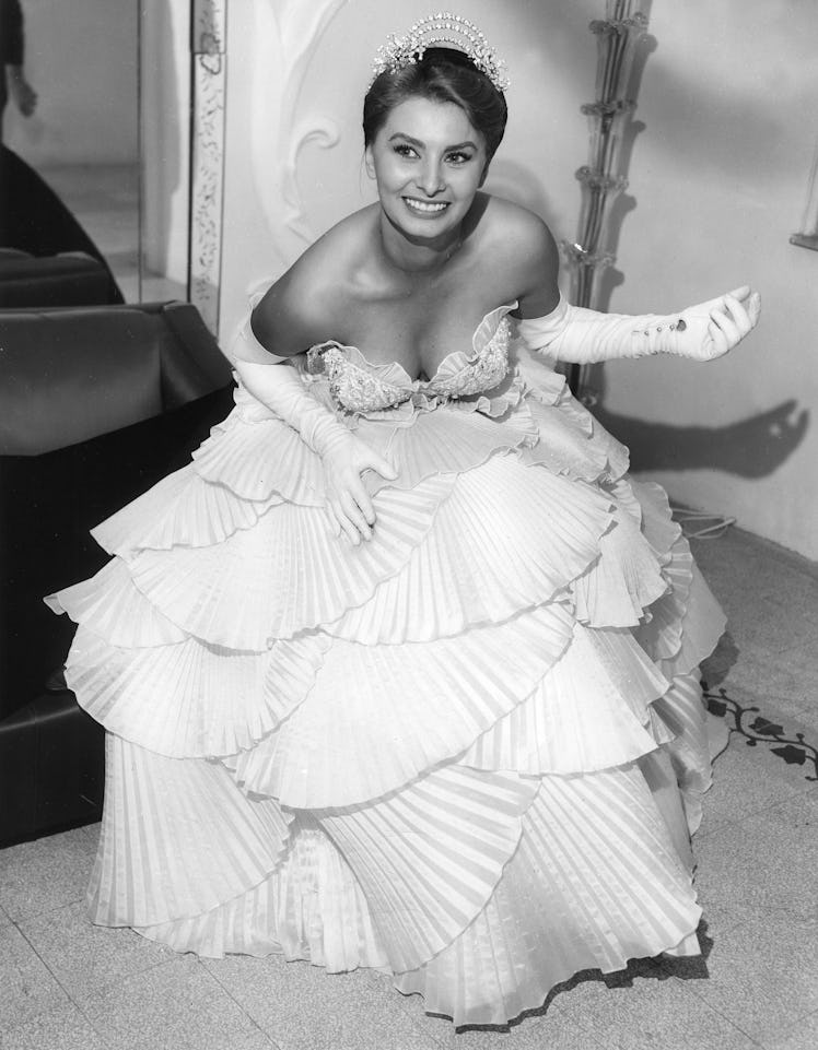 Sophia Loren in Germany in 1954.