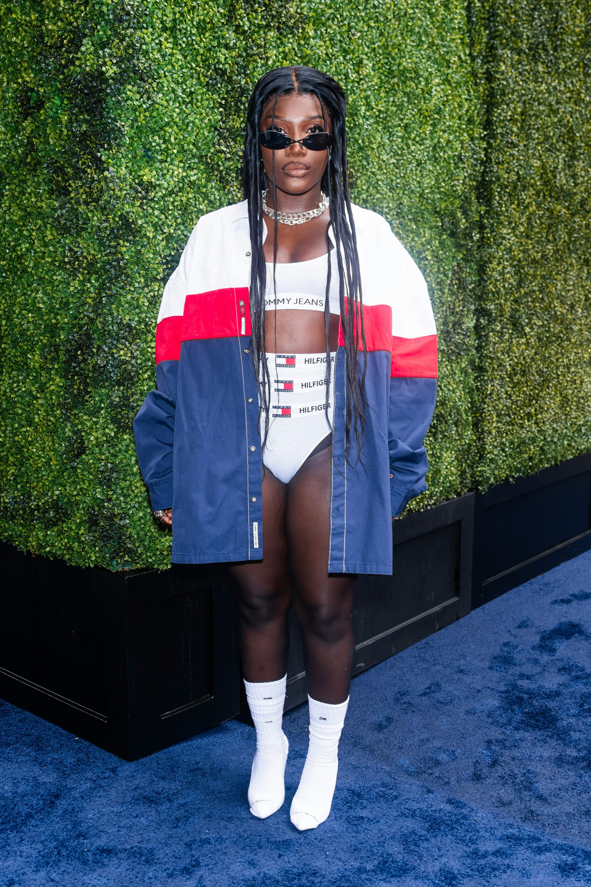 Doechii attends a Tommy Hilfiger brunch in Tribeca on September 10, 2023.