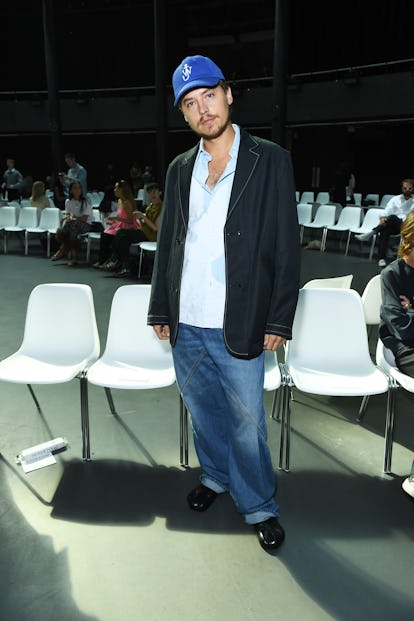 LONDON, ENGLAND - SEPTEMBER 16: Cole Sprouse attends the JW Anderson show during London Fashion Week...