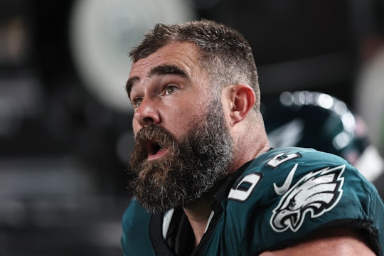 Jason Kelce Addresses Viral TikTok Of Him Eating A Bagel While His Wife Was In Labor