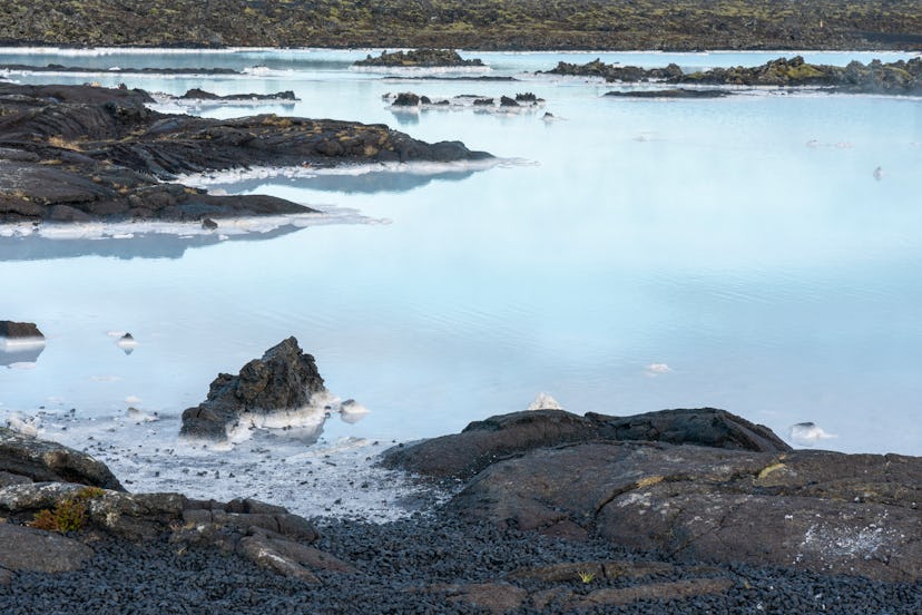 Blue Lagoon, Grindavík, Iceland.. (Photo by: Sergio Pitamitz/VWPics/Universal Images Group via Getty...