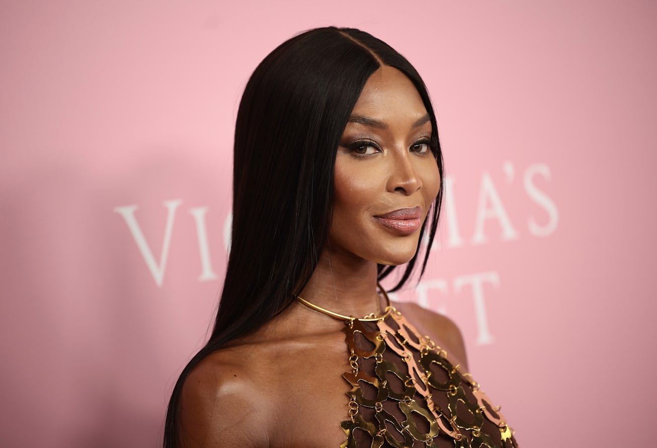 NEW YORK, NEW YORK - SEPTEMBER 06: Naomi Campbell attends as Victoria's Secret Celebrates The Tour '...