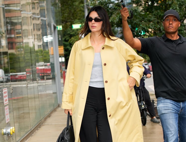 Kendall Jenner is seen on September 18, 2023 in New York City.