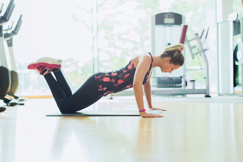 Try modified push-ups and remember to take breaks if you're doing them on a regular basis.