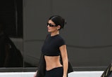 STUDIO CITY, CA - SEPTEMBER 13: Kylie Jenner is seen out and about on September 13, 2023 in Studio C...