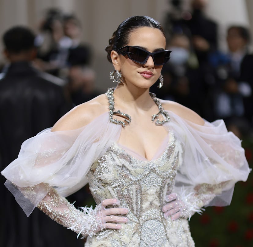 NEW YORK, NEW YORK - MAY 02:  Rosalía attends The 2022 Met Gala Celebrating "In America: An Antholog...