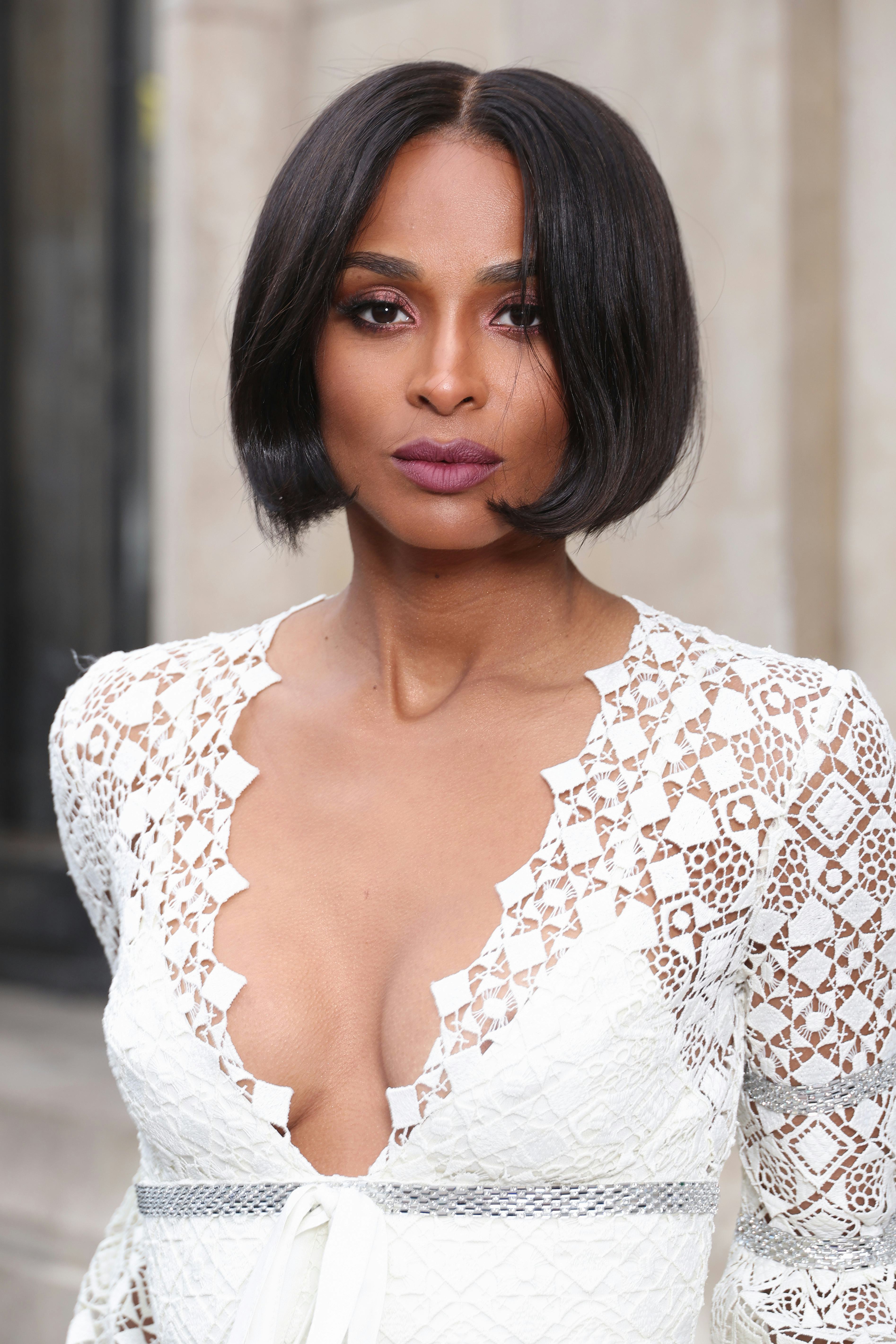 Ciara&rsquo;s micro bob haircut is a top fall 2023 hair trend, according to stylists.