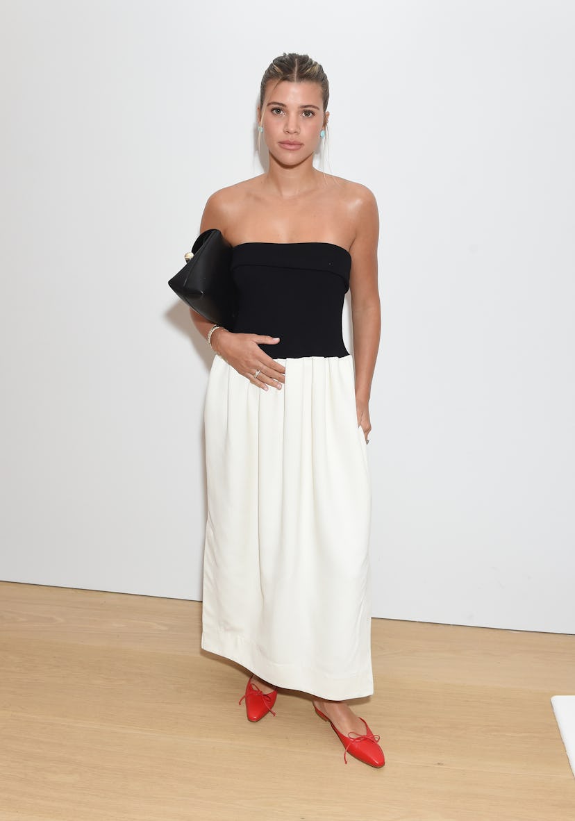 Sofia Richie at the Proenza Schouler Spring 2024 Ready To Wear Fashion Show. 