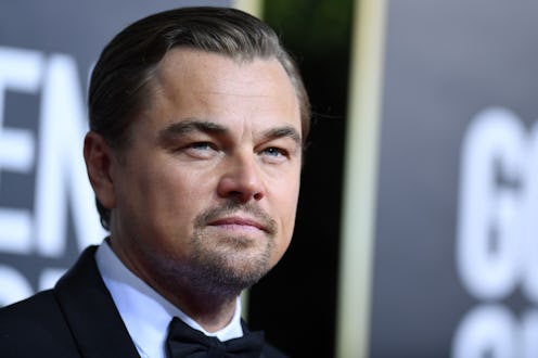 US actor Leonardo DiCaprio arrives for the 77th annual Golden Globe Awards on January 5, 2020, at Th...