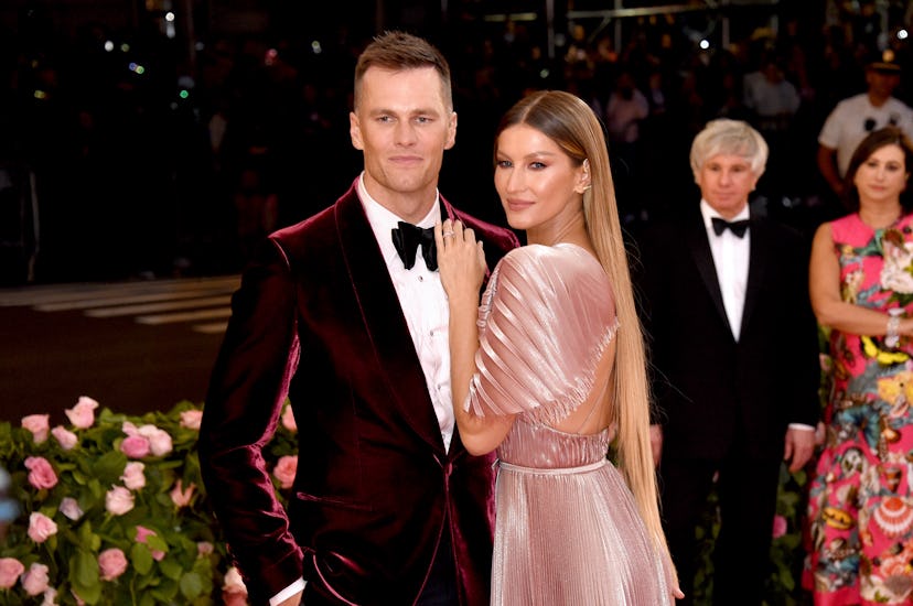 NEW YORK, NEW YORK - MAY 06: Tom Brady and Gisele Bündchen attend The 2019 Met Gala Celebrating Camp…