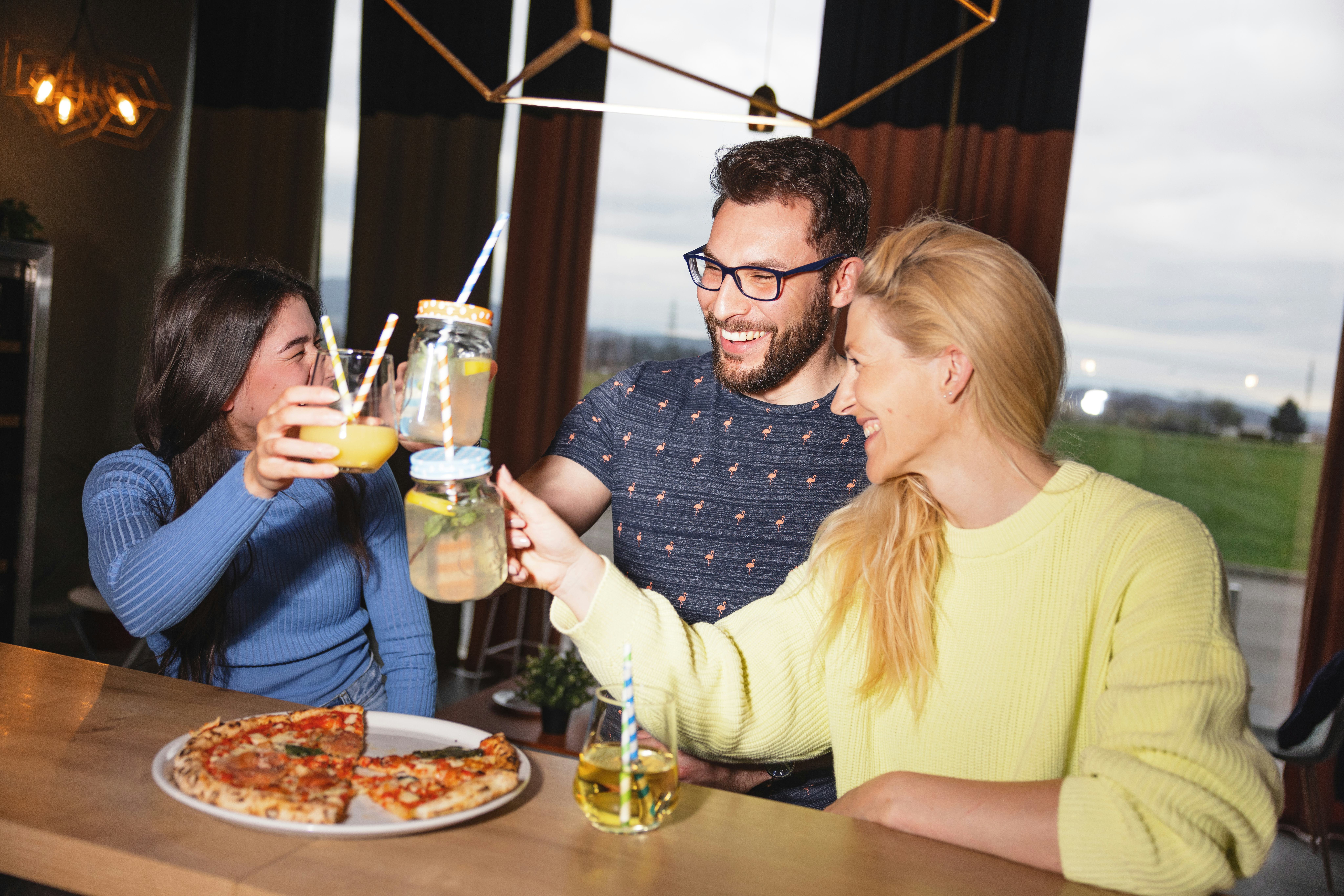 Sagittarius is happy to set their friends up at the bar.