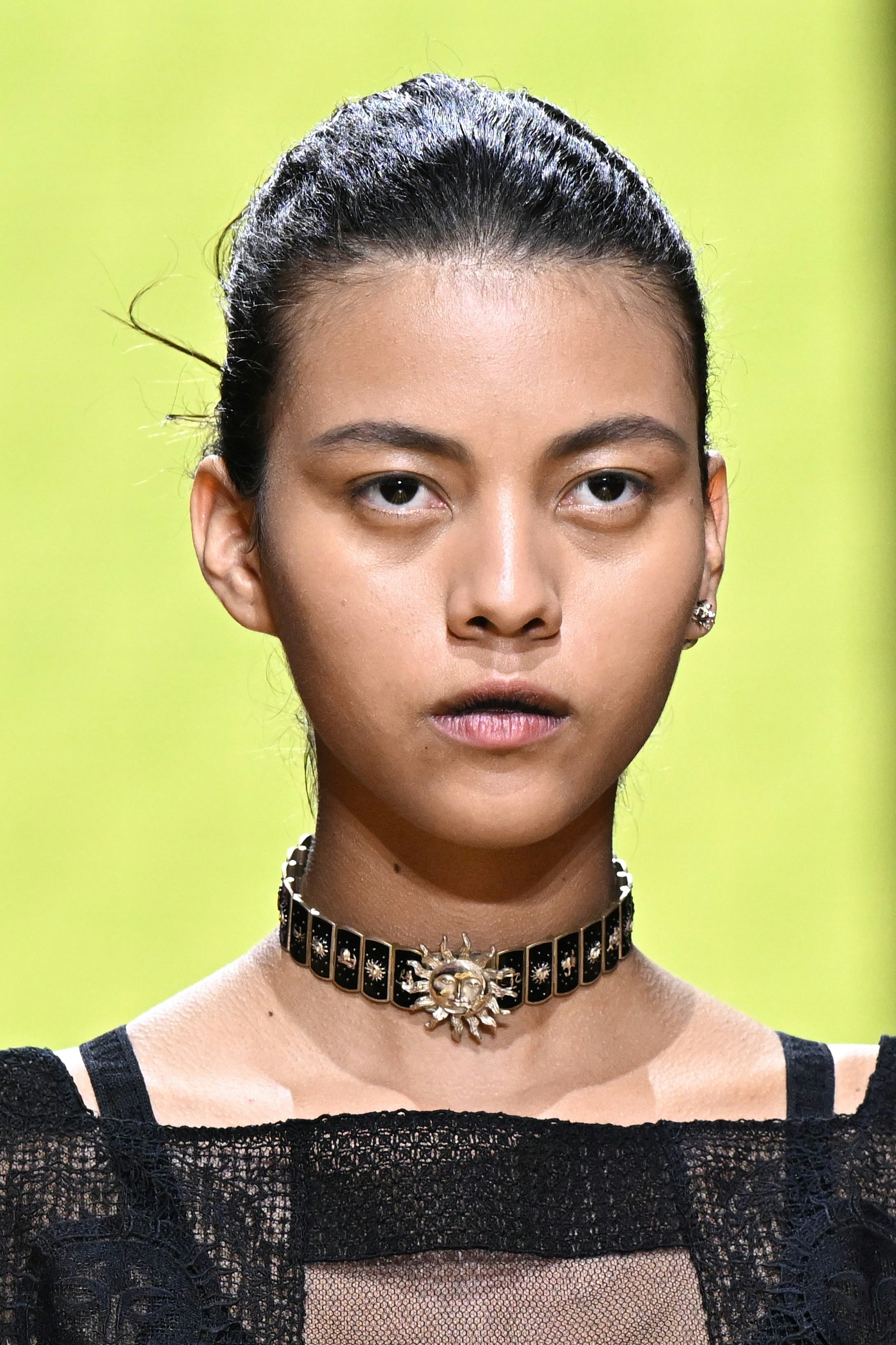 Dior's Spring/Summer 2024 Makeup Reinvents Goth Glam