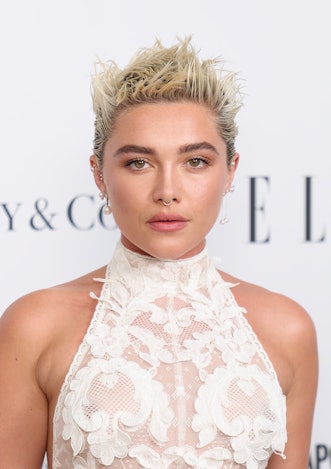 LONDON, ENGLAND - SEPTEMBER 05: Florence Pugh attends the ELLE Style Awards 2023 at The Old Sessions...