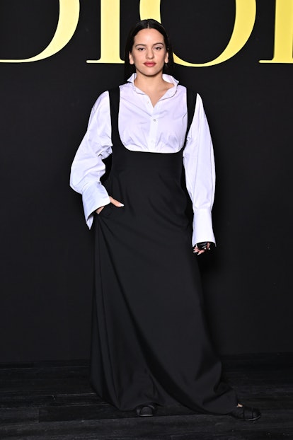 Rosalia attends the Christian Dior Womenswear Spring/Summer 2024 show as part of Paris Fashion Week ...