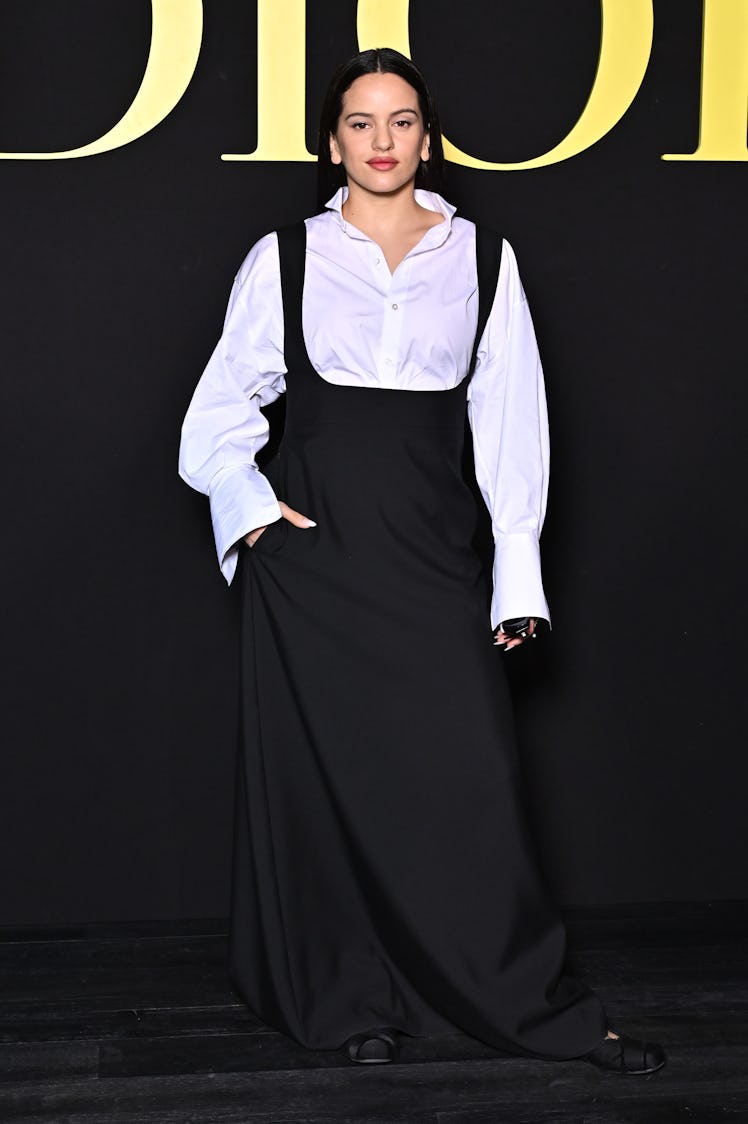 Rosalia attends the Christian Dior Womenswear Spring/Summer 2024 show 
