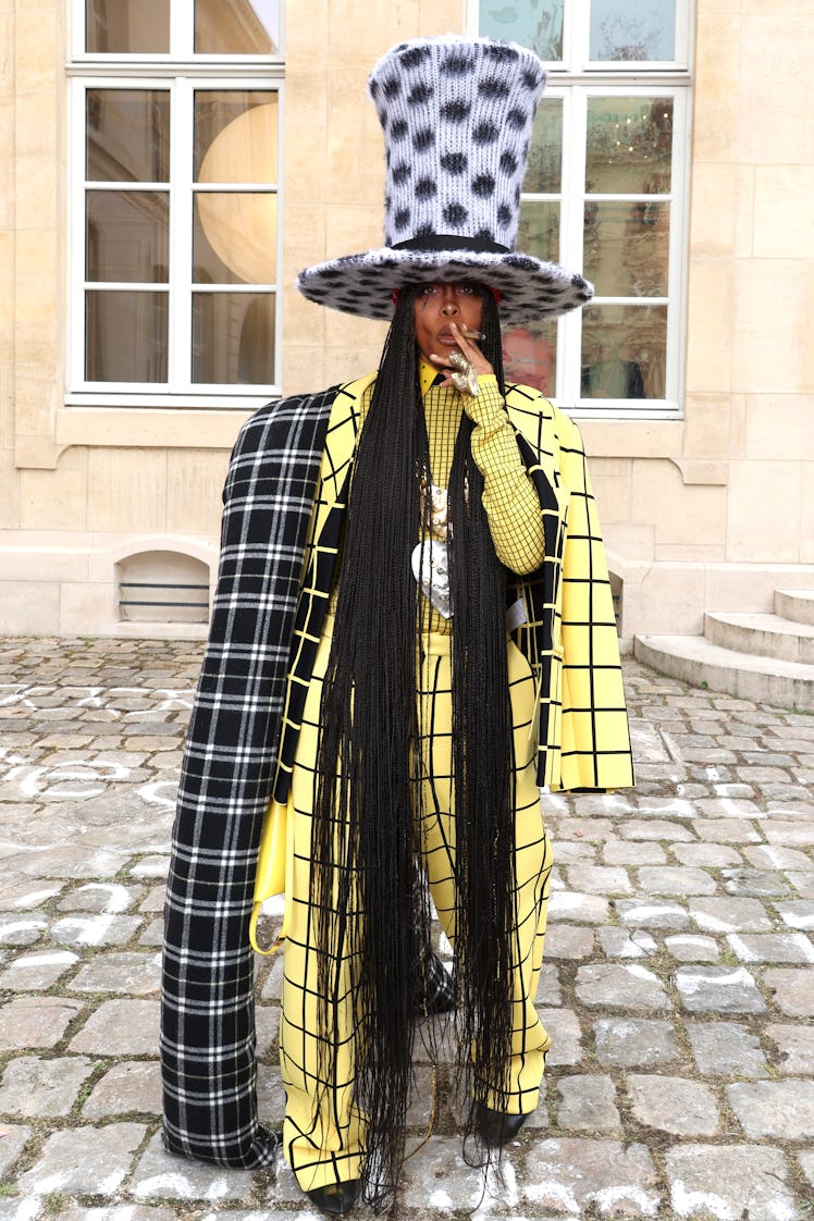 Erykah Badu attends the Marni Womenswear Spring/Summer 2024 show