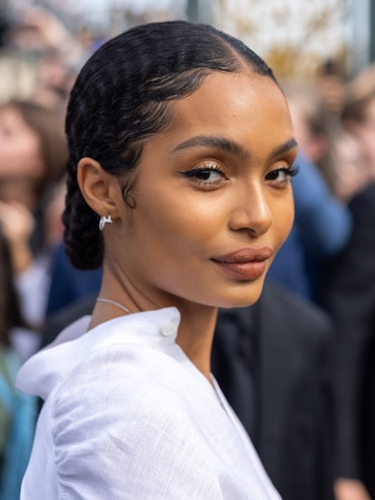 Celebrity Beauty At Paris Fashion Week Spring 2024 Is The Year's Best