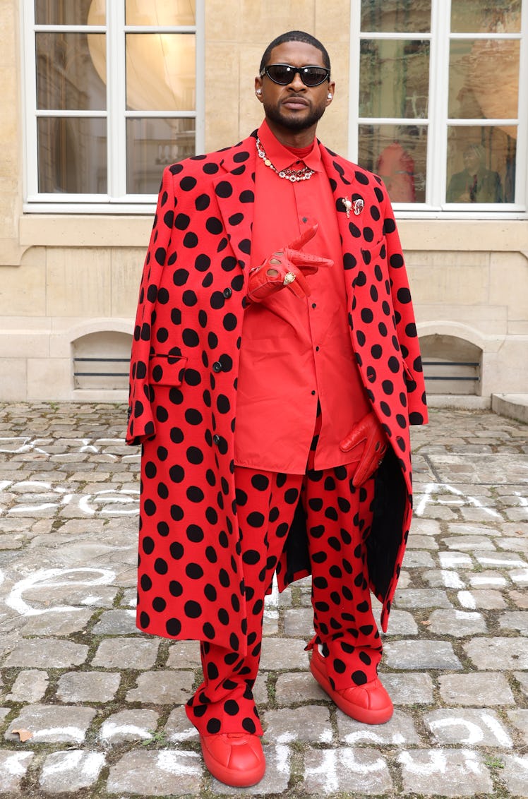  Usher attends the Marni Womenswear Spring/Summer 2024 show 