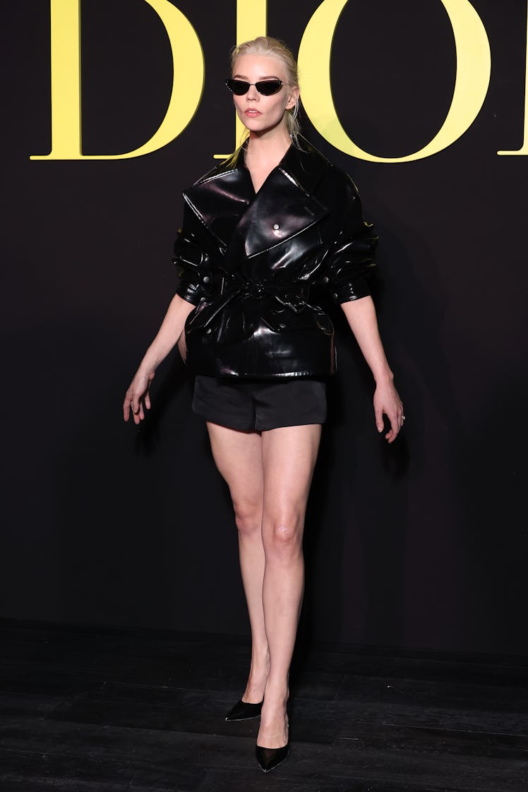 Anya Taylor-Joy attends the Christian Dior Womenswear Spring/Summer 2024 show