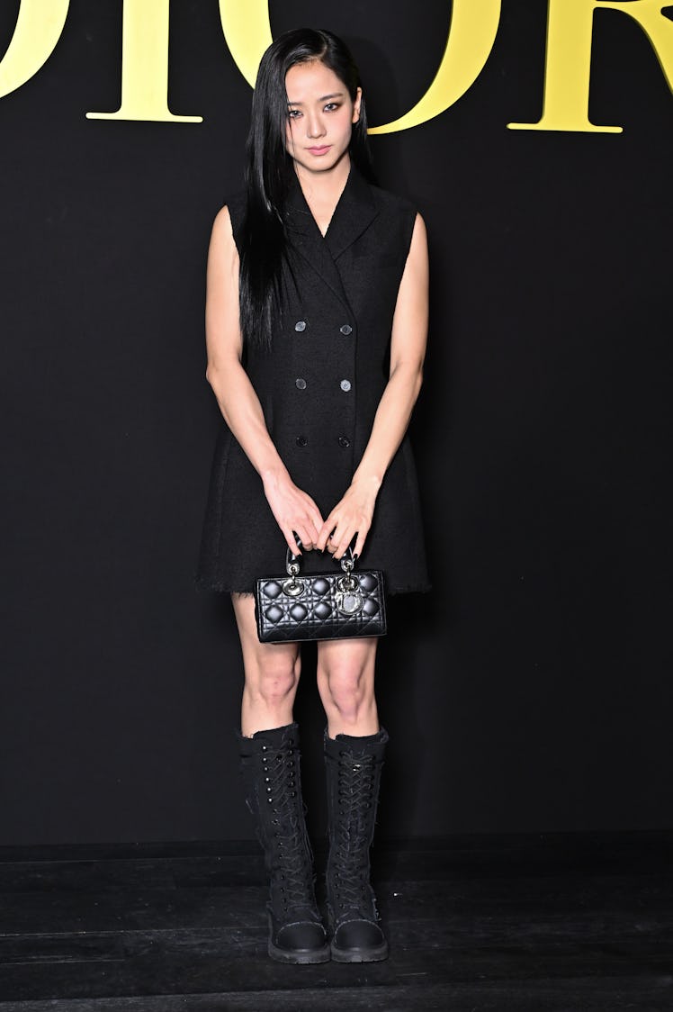 Jisoo attends the Christian Dior Womenswear Spring/Summer 2024 show