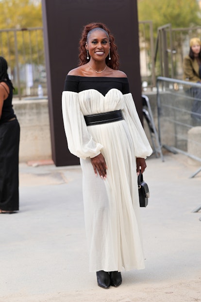 Issa Rae attends the Chloé Womenswear Spring/Summer 2024 show as part of Paris Fashion Week  on Sept...