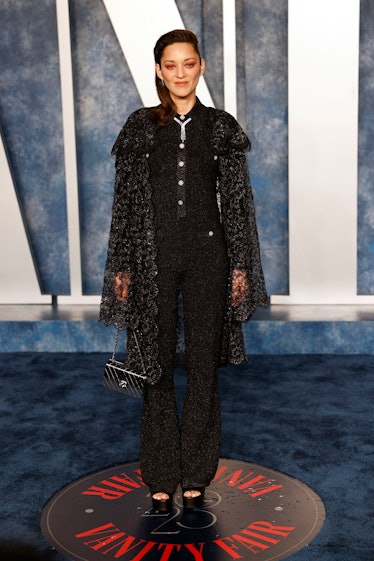 Marion Cotillard attends 2023 Vanity Fair Oscar Party hosted by Radhika Jones at Wallis Annenberg Ce...