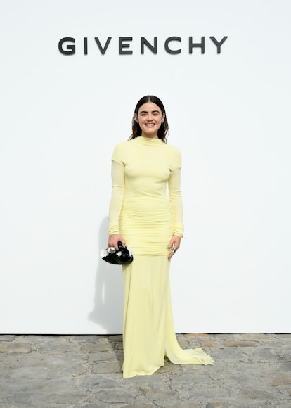 Lucy Hale at Givenchy Ready To Wear Spring 2024 held at Ecole Militaire on September 28, 2023 in Par...