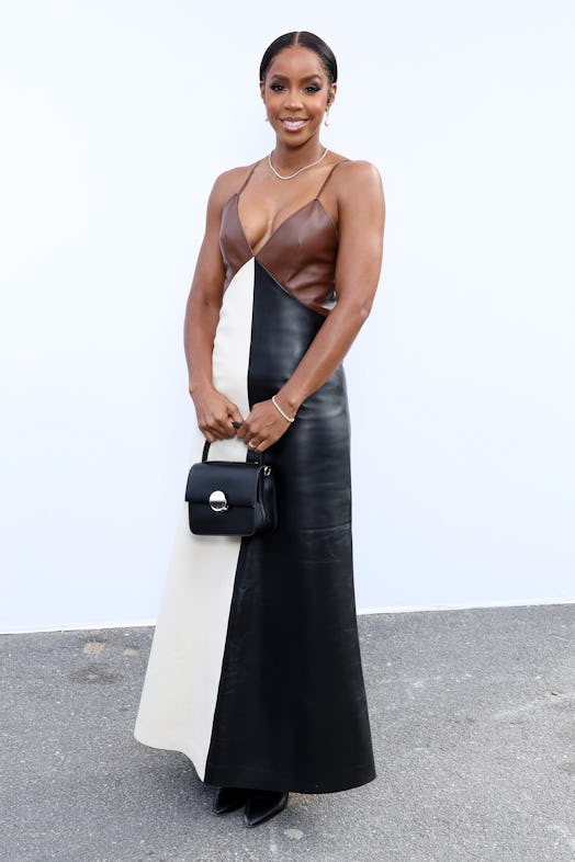 Kelly Rowland attends the Chloé Womenswear Spring/Summer 2024 show as part of Paris Fashion Week  on...