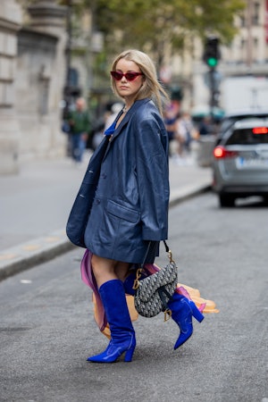 Street style at Paris Fashion Week September 2023. 
