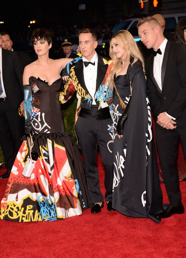 NEW YORK, NY - MAY 04:  Katy Perry, Jeremy Scott, Madonna and Diplo attend  the "China: Through The ...