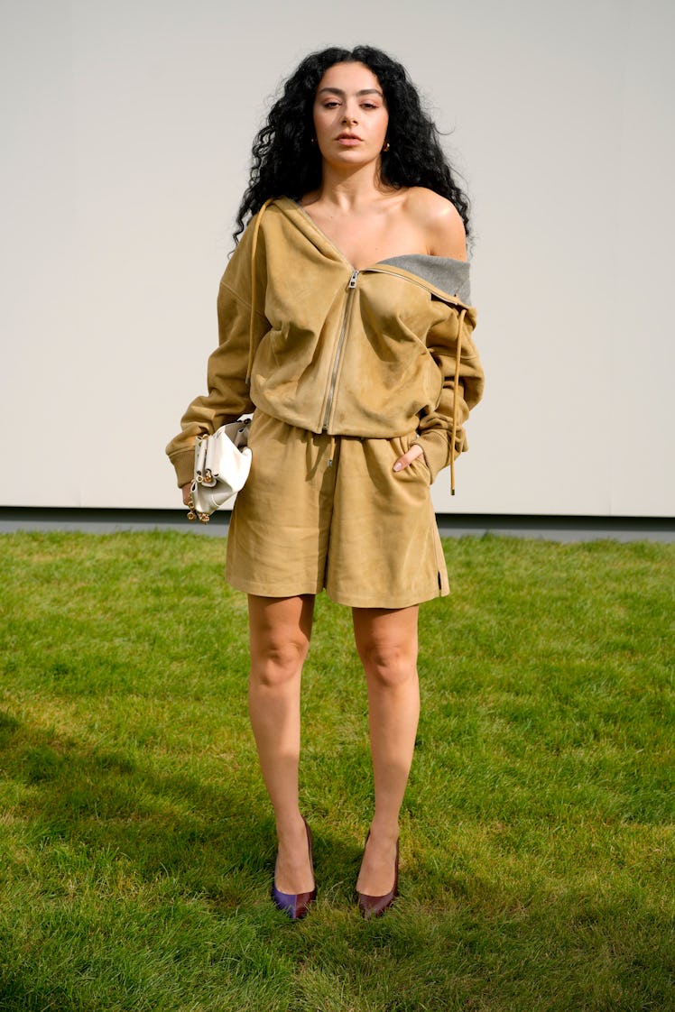 Charli XCX at Loewe Ready To Wear Spring 2024 
