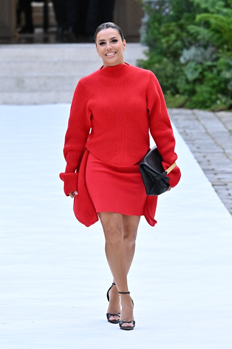 Eva Longoria attends the Victoria Beckham Womenswear Spring/Summer 2024 show