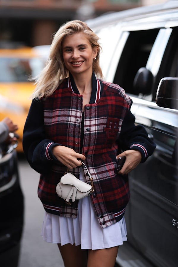 Street style at New York Fashion Week September 2023.