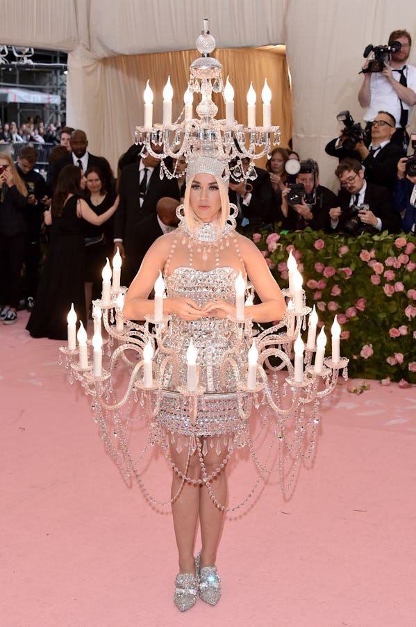 NEW YORK, NEW YORK - MAY 06: Katy Perry attends The 2019 Met Gala Celebrating Camp: Notes on Fashion...