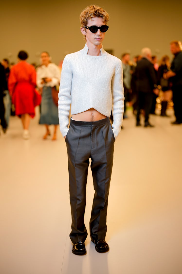 Troye Sivan at Loewe Ready To Wear Spring 2024 