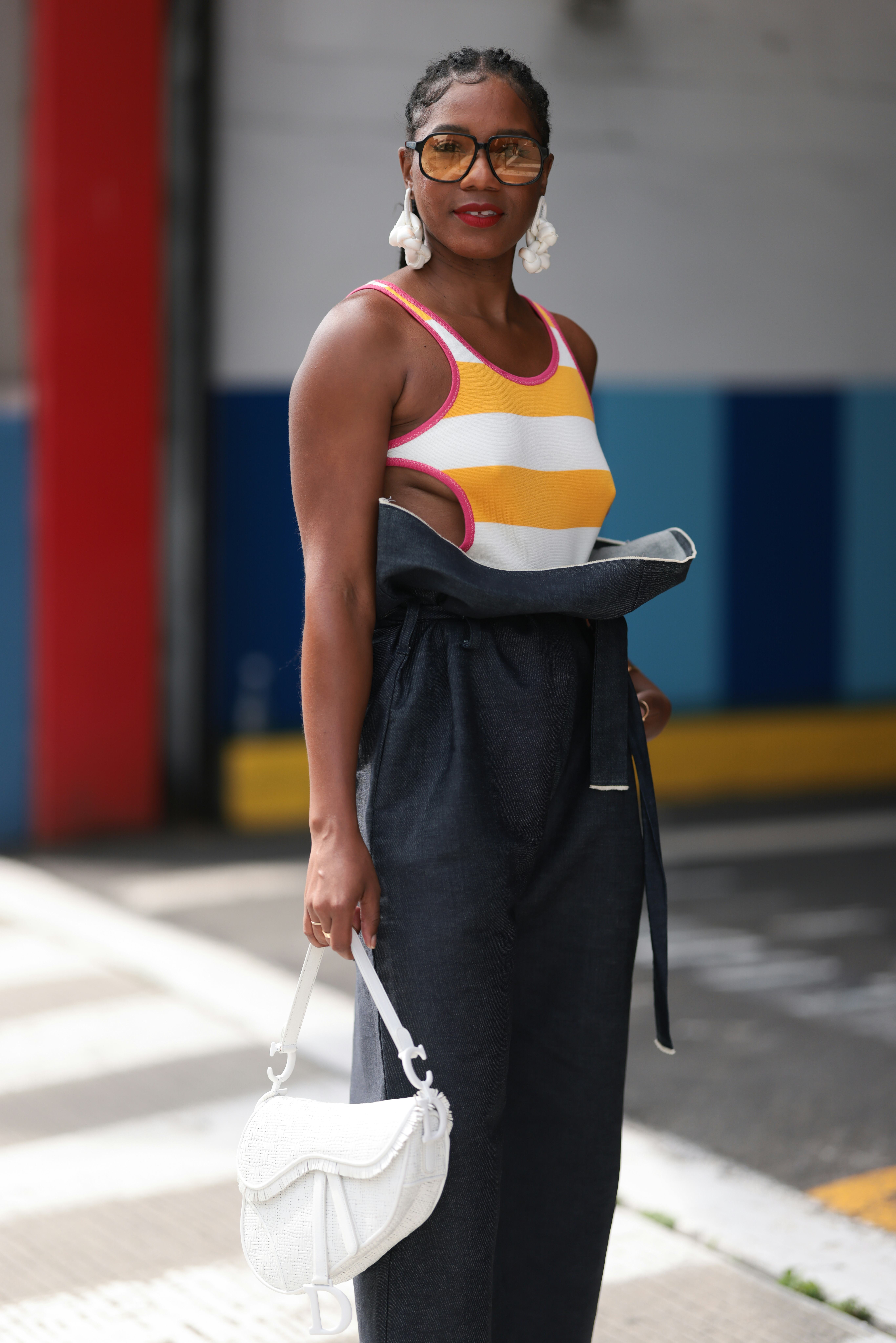 Street style at New York Fashion Week September 2023.