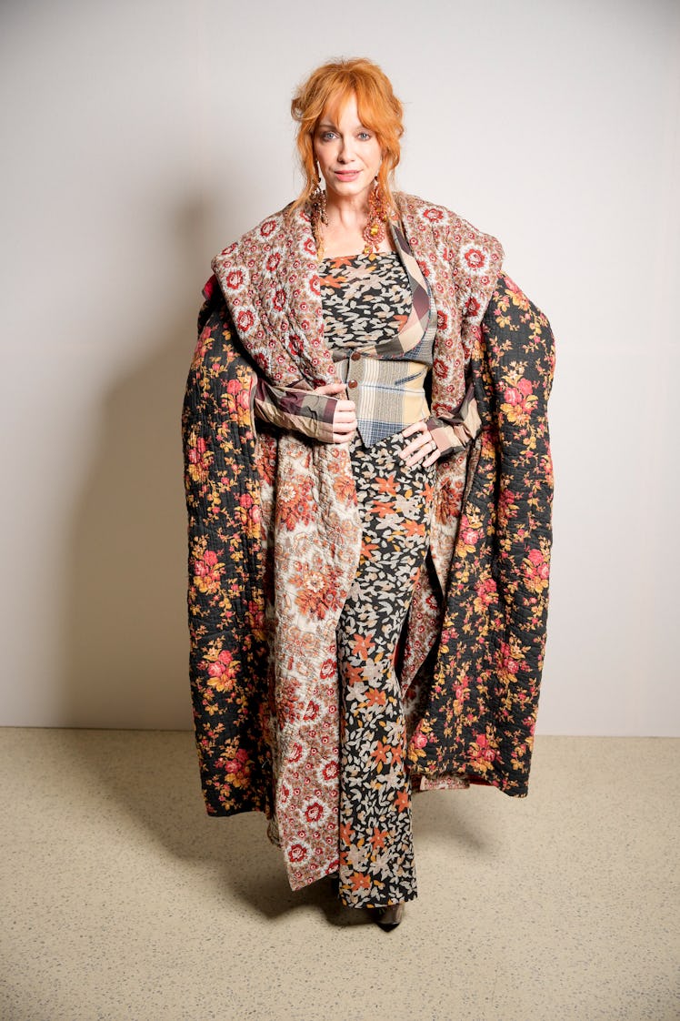Christina Hendricks at Vivienne Westwood Ready To Wear Spring 2024