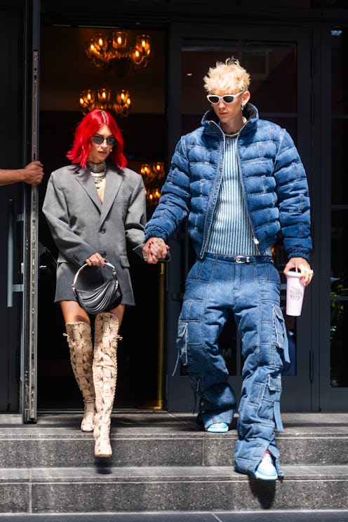 Megan Fox debuted a bright red bob haircut on September 5, 2023.