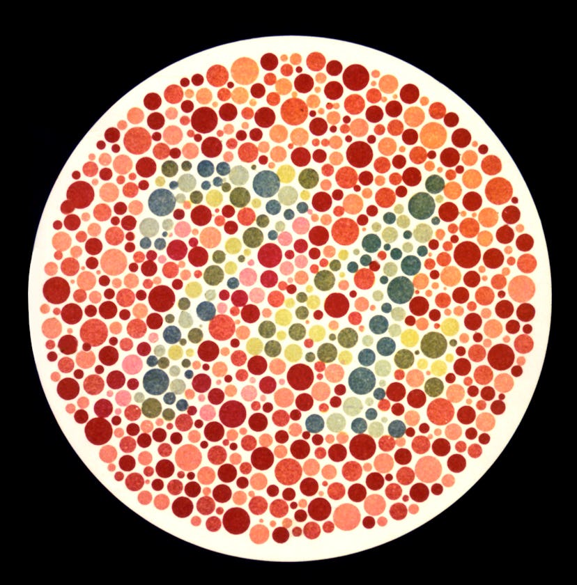example of color blind test 