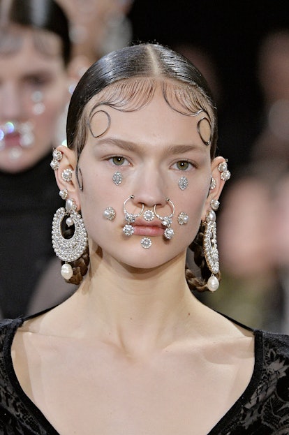 Givenchy Autumn Winter 2015 fashion show is one of Pat McGrath's iconic makeup moments.