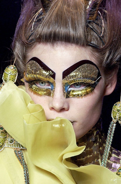 Backstage Beauty: Glitter and Glamour at the Louis Vuitton Spring 2011 Show