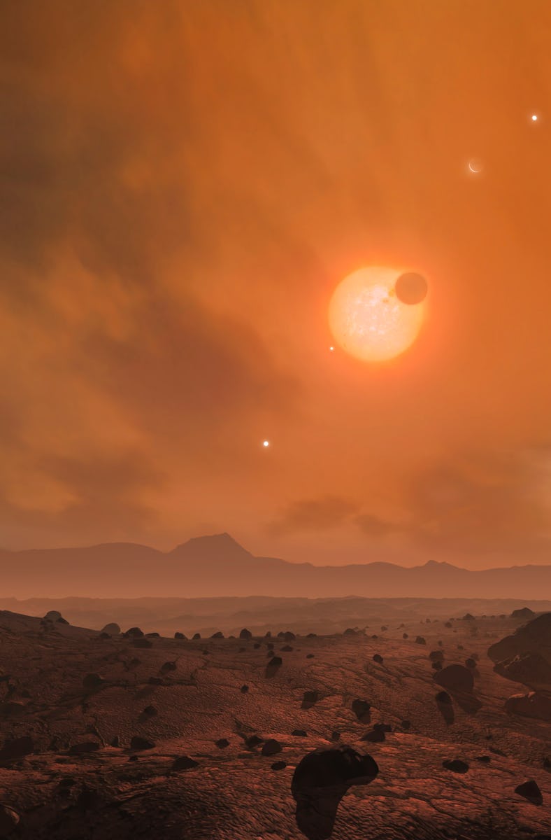 Trappist-1 is a red-dwarf star ? the most common variety ? located some 40 light-years away in Aquar...