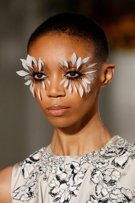 Valentino spring 2019 haute couture show is one of Pat McGrath's iconic makeup moments.