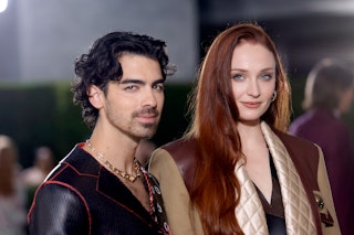 Joe Jonas and Sophie Turner attend the 2nd Annual Academy Museum Gala at Academy Museum of Motion Pi...