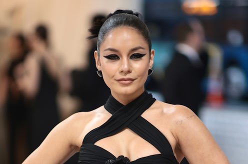 NEW YORK, NEW YORK - MAY 01: Vanessa Hudgens attends The 2023 Met Gala Celebrating "Karl Lagerfeld...